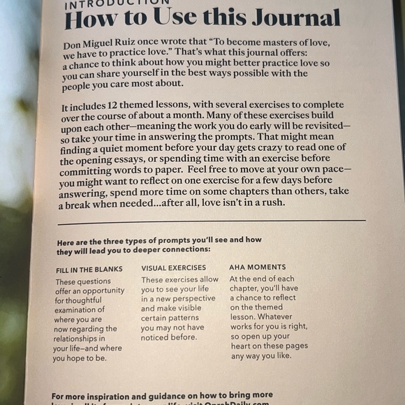OPRAH The life you want journal NEW 😍 - Picture 6 of 9